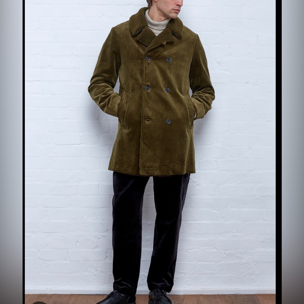 Oliver Spencer Newington Kingsley Corduroy Coat